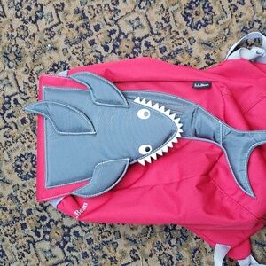 L.L. Bean child shark backpack